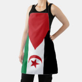 Flagge der Arabischen Demokratischen Republik Sahr Schürze (InSitu)