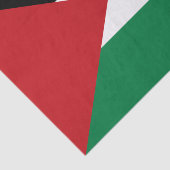 Flagge der Arabischen Demokratischen Republik Sahr Seidenpapier (Ausschnitt)