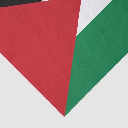 Flagge der Arabischen Demokratischen Republik Sahr Seidenpapier (Ausschnitt)