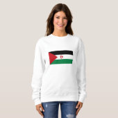 Flagge der Arabischen Demokratischen Republik Sahr Sweatshirt (Vorne ganz)