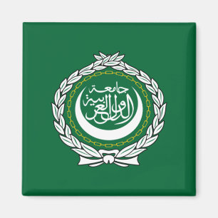 Flagge der Arabischen Liga Magnet