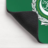 Flagge der Arabischen Liga Mousepad (Ecke)