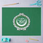 Flagge der Arabischen Liga Seidenpapier (Basteln)