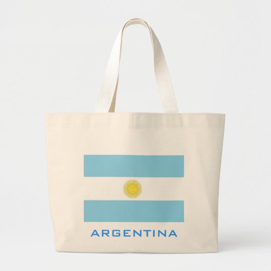 Flagge der argentinischen Tasche (Vorne)