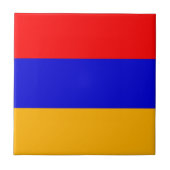 Flagge der armenischen Keramik Tile Fliese (Vorderseite)