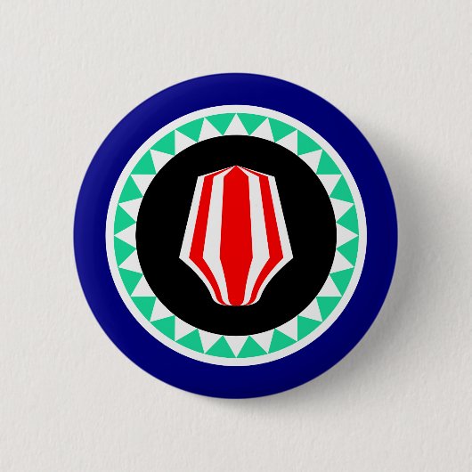 Flagge der Autonomen Region Bougainville Button (Vorderseite)