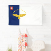 Flagge der Azoren Banner (Insitu)