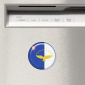 Flagge der Azoren Magnet (In Situ (Geschirrspüler))