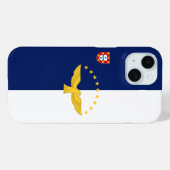 Flagge der Azoren, Portugal Case-Mate iPhone Hülle (Rückseite (Horizontal))