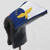 Flagge der Azoren, Portugal Golf Headcover (3/4 Vorderseite)