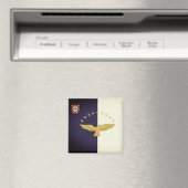 Flagge der Azoren, Portugal Magnet (In Situ (Geschirrspüler))