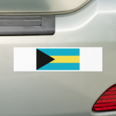 Flagge der Bahamas Autoaufkleber (Auf Auto)