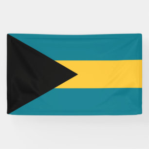 Flagge der Bahamas Banner