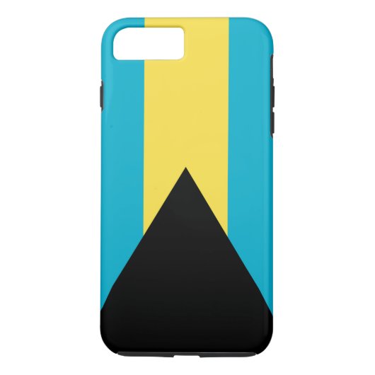 Flagge der Bahamas Case-Mate iPhone Hülle (Rückseite)