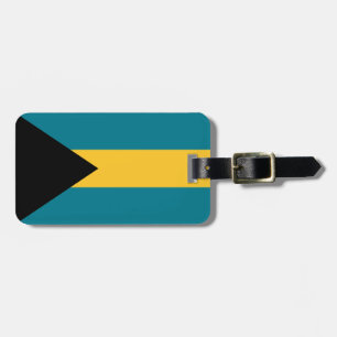 Flagge der Bahamas Gepäckanhänger