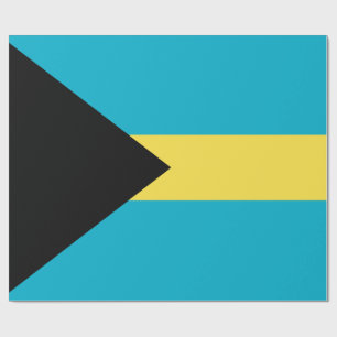 Flagge der Bahamas Geschenkpapier
