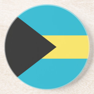Flagge der Bahamas Getränkeuntersetzer