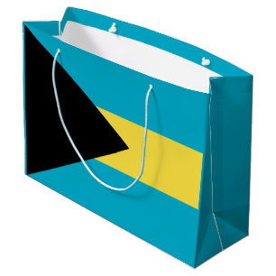 Flagge der Bahamas Große Geschenktüte