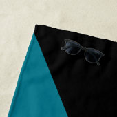 Flagge der Bahamas-Inseln Strandtuch (Beispiel)