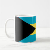 Flagge der Bahamas Kaffeetasse (Links)
