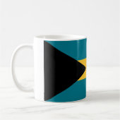 Flagge der Bahamas Kaffeetasse (Links)
