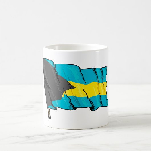 Flagge der Bahamas Kaffeetasse