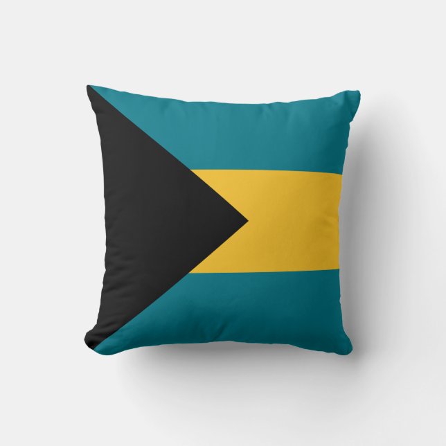 Flagge der Bahamas Kissen (Vorderseite)
