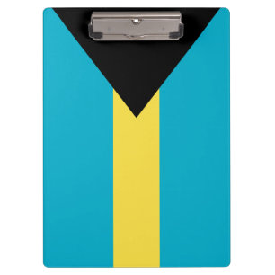Flagge der Bahamas Klemmbrett