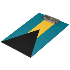 Flagge der Bahamas Klemmbrett