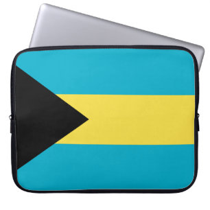 Flagge der Bahamas Laptopschutzhülle