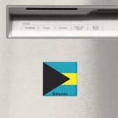Flagge der Bahamas Magnet (In Situ (Geschirrspüler))