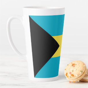 Flagge der Bahamas Milchtasse