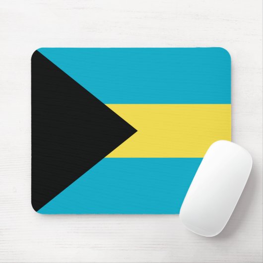 Flagge der Bahamas Mousepad (Mit Mouse)