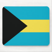 Flagge der Bahamas Mousepad (Vorne)