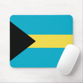 Flagge der Bahamas Mousepad (Mit Mouse)