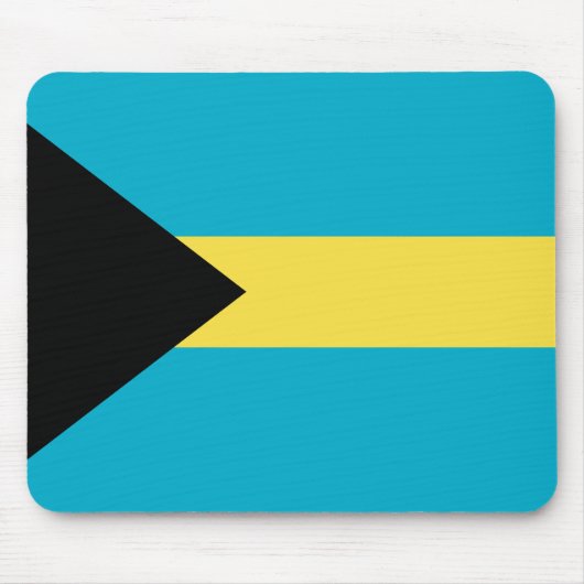 Flagge der Bahamas Mousepad (Vorne)