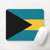 Flagge der Bahamas Mousepad (Mit Mouse)