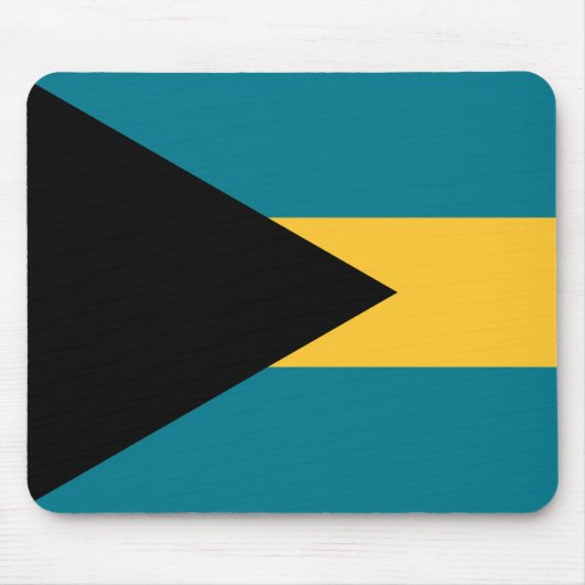 Flagge der Bahamas Mousepad (Vorne)