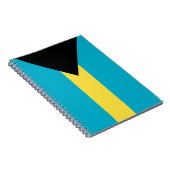 Flagge der Bahamas Notizblock (Rechte Seite)