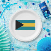 Flagge der Bahamas Pappteller (Party)