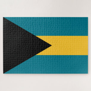 Flagge der Bahamas Puzzle