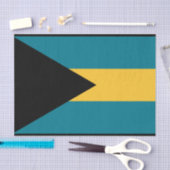 Flagge der Bahamas Seidenpapier (Handwerk)