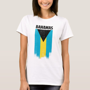 Flagge der Bahamas T-Shirt