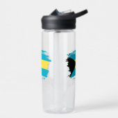 Flagge der Bahamas Trinkflasche (Links)