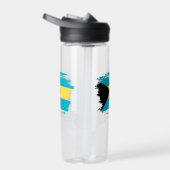 Flagge der Bahamas Trinkflasche (Rechts)