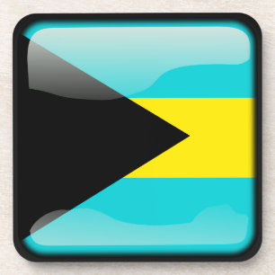 Flagge der Bahamas Untersetzer