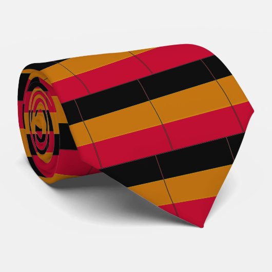 Flagge der belgischen Krawatte (Gerollt)