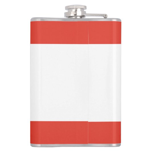 Flagge der Berliner Fläschchen Flachmann (Rückseite)