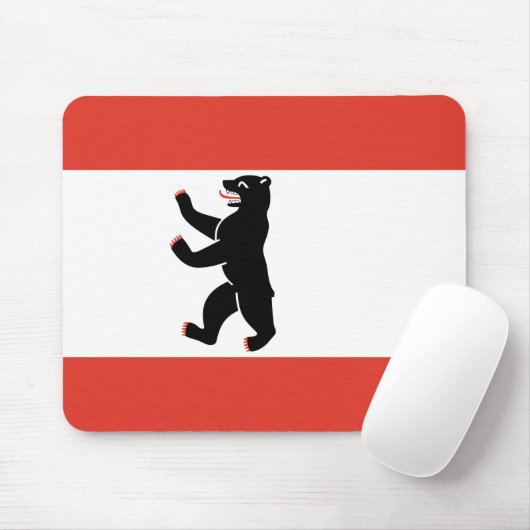 Flagge der Berliner Maus-Pad Mousepad (Mit Mouse)