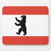 Flagge der Berliner Maus-Pad Mousepad (Vorne)